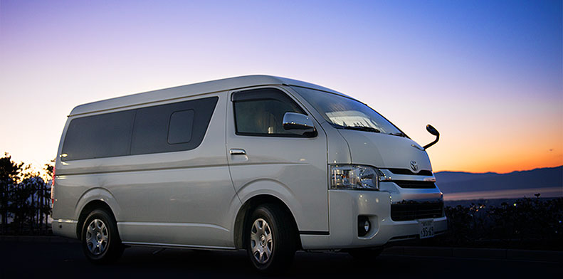 ハイエースロケバス仕様